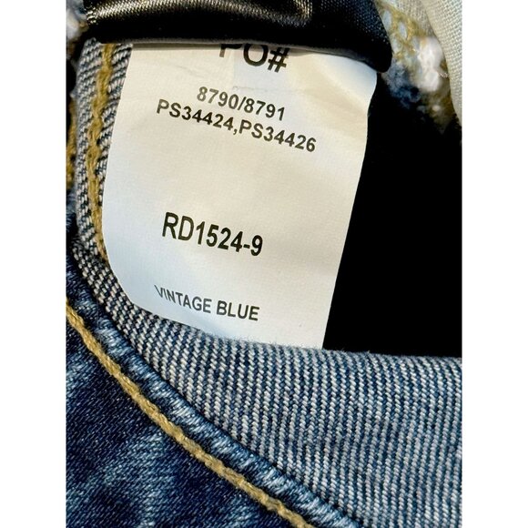 Johnny Was Sasson Vintage Blue Women Wide-Leg Jeans Size 26 High Rise NWT - Picture 5 of 7